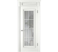 Дверь межкомнатная Finezza Elite Бремен 1/4 эмаль Белая 