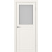 Дверь межкомнатная Optima Porte Турин 520.211 Бежевый экошпон со стеклом