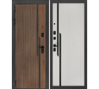 Дверь входная Fly Doors Кармина Орех Американский