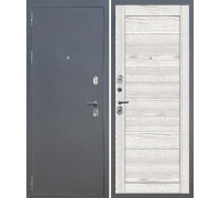 Дверь входная Fly Doors 3К Аркан 206 9 см Букле Графит