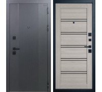 Дверь входная Balance Twin Atum Pro 28 Stone Oak Black Gloss Под заказ