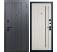Дверь входная Balance Twin Atum Pro 33 Artic Oak Black Gloss