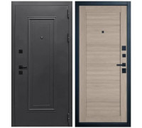 Дверь входная Оптима 1 Муар Антрацит 7016 Atum Pro 32 Red Oak 