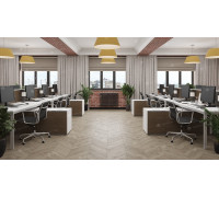 Кварц винил Alpine Floor Альпийский Шеврон ECO 18-11 Карите 600х127 5/43 Ёлочка