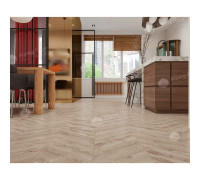 Кварц винил Alpine Floor Альпийский Шеврон ECO 18-21 Гикори 600х127 5/43 Ёлочка