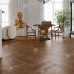 Кварц винил Alpine Floor Альпийский Шеврон ECO 18-22 Орех Нойер 600х127 5/43 Ёлочка