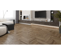 Кварц винил Alpine Floor Альпийский Шеврон ECO 18-5 Макадамия 600х127 5/43 Ёлочка