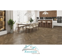 Кварц винил Alpine Floor Альпийский Шеврон ECO 18-4 Дуб Насыщенный 600х127 5/43 Ёлочка