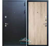 Дверь входная Expert Pro Букле Чёрный Niuta Sand Vellum