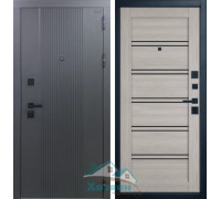 Дверь входная Balance Twin Atum Pro 28 Stone Oak Black Gloss Под заказ