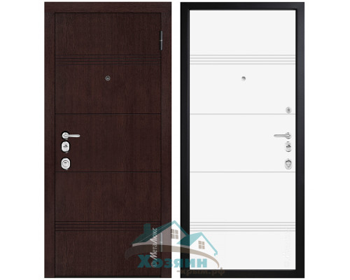 Дверь входная ArtWood М1705/1 Е2 Английский орех Заказная