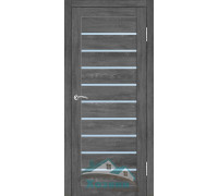 Дверь межкомнатная Анкона 09.1 Шале Графит