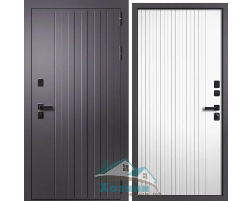 Дверь входная Fly Doors Термо Вектор Муар Махагон 
