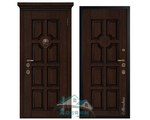 Дверь входная ArtWood М1727/11 Темный орех Заказная