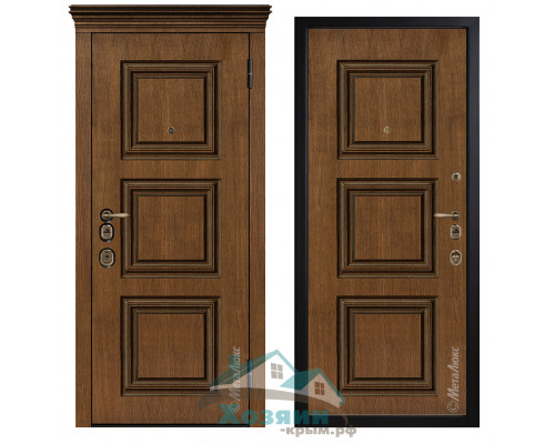 Дверь входная ArtWood М1731/9 Тёмный орех Заказная
