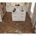 Кварц винил Alpine Floor Альпийский Шеврон ECO 18-13 Дуб Коричневый 600х127 5/43 Ёлочка