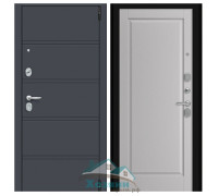 Дверь входная ДС Porta R-3 8/П1 Graphite Pro/Nardo Grey/Лунный камень