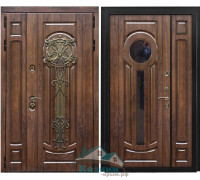 Дверь входная Афина Грецкий Орех 1200х2200