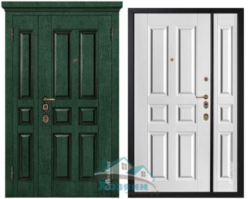 Дверь входная ArtWood М1801/44 Е2 Малахит 1200х2050 Заказная