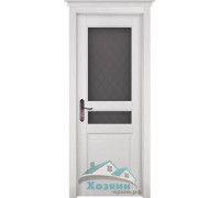 Дверь межкомнатная Гармония Эмаль Белая стекло