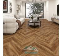 Виниловая замковая плитка Royal Style Дуб Корунд 4/42 4v Ёлочка