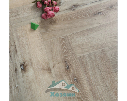 Виниловая плитка Betta SPC Английская ёлочка Chalet A809 Кицбюль 640х128