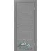 Дверь межкомнатная Optima Porte Турин 560 белый снежный экошпон со стеклом