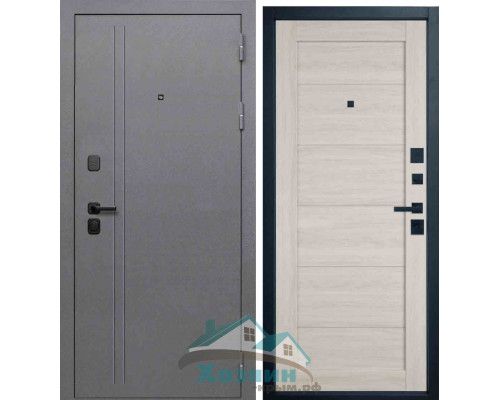 Дверь входная Expert LT Букле Графит Atum Pro 32 Scansom Oak