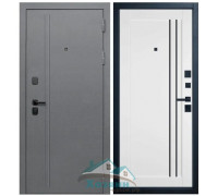 Дверь входная Expert LT Букле Графит E33 Ice Black Gloss
