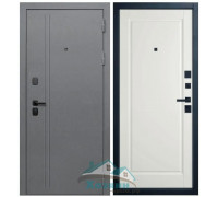 Дверь входная Expert LT Букле Графит Glanta Midwhite