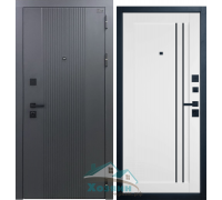 Дверь входная Balance Twin Emalex E33 Ice Black Gloss