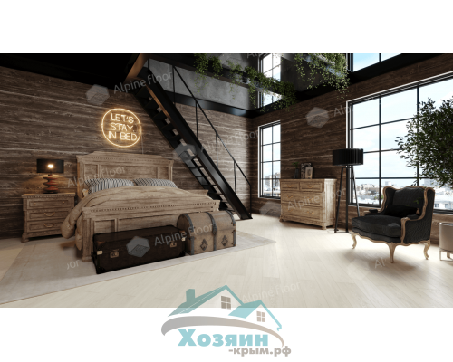 Кварц винил Alpine Floor Изящная Классика ECO 134-77 MC Дуб Арктик